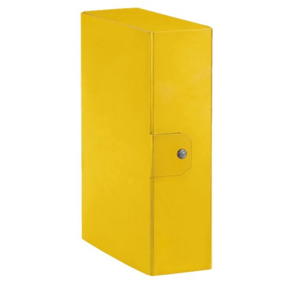 esselte-delso-order-c90-cartella-progetti-25x35-cm-dorso-10-cm-gialla image 1