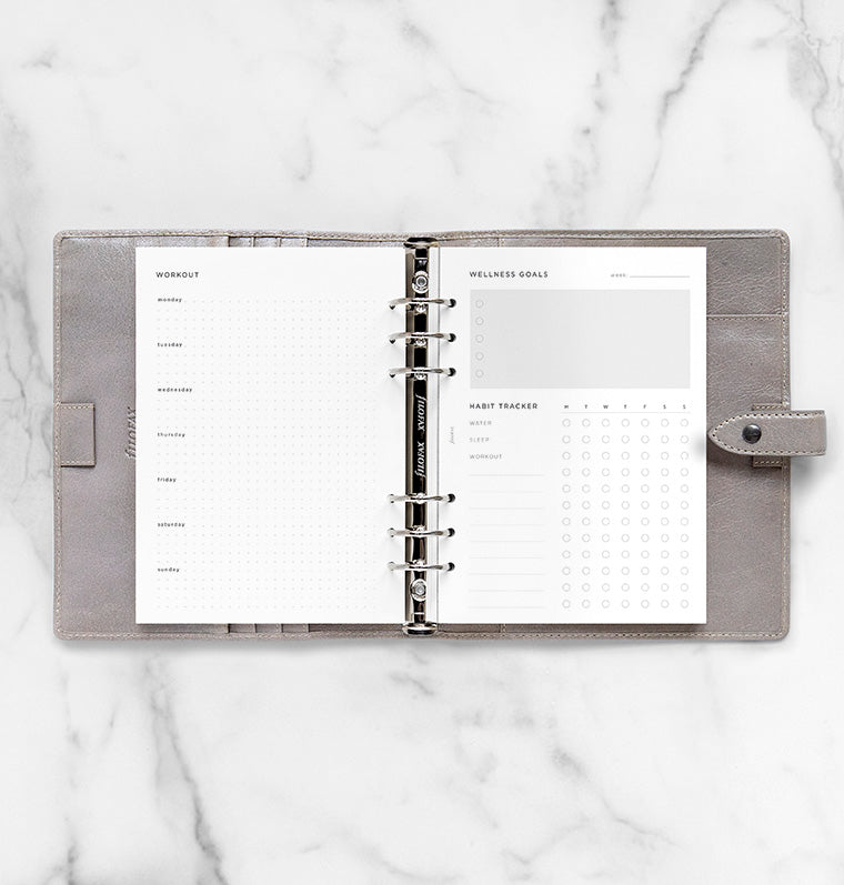 filofax-wellness-tracker-refill-a5-56-fogli image 3
