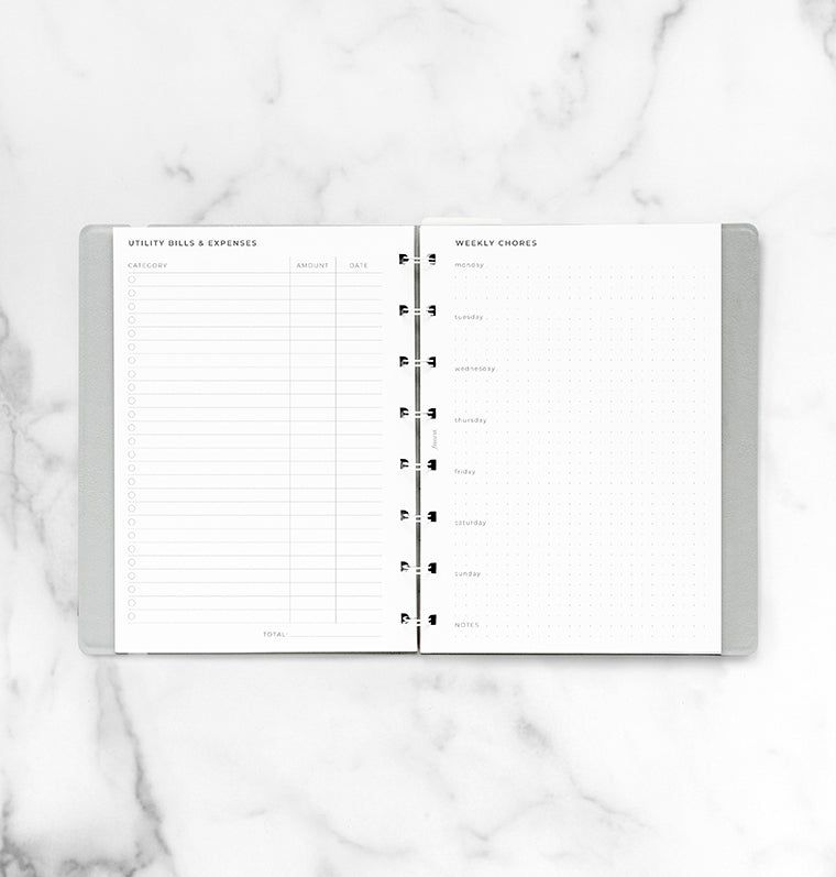 filofax-planner-gestione-domestica-per-notebook-a5 image 3