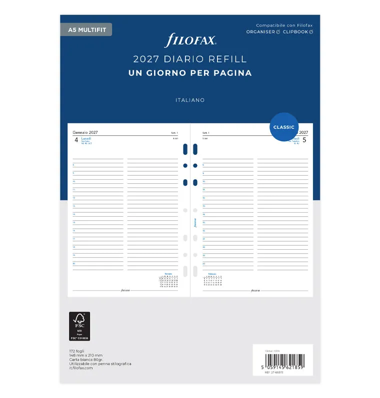 filofax-calendario-1-giorno-per-pagina-con-appuntamenti-a5-italiano-2027 image 1