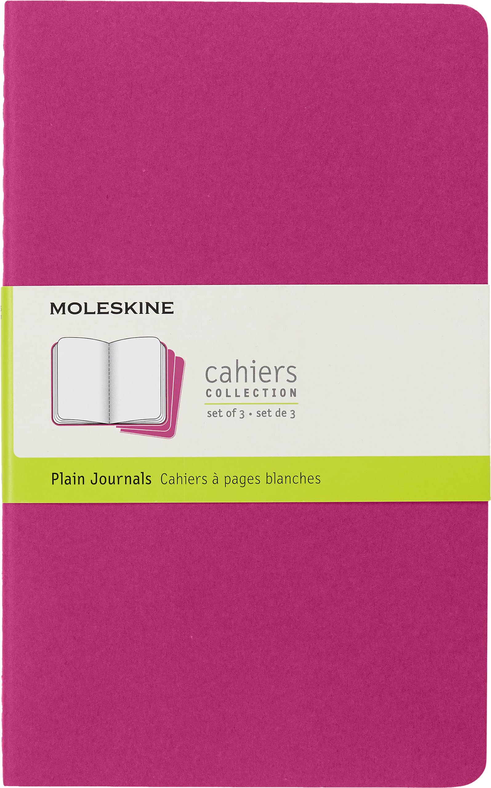 moleskine-cahier-journal-set-3-quaderni-rosa-large image 1