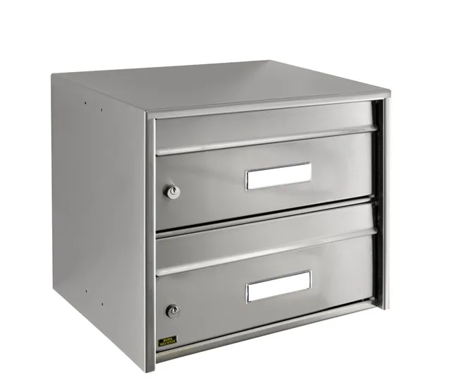 burg-w-chter-dual-front-3821-ni-cassetta-postale-inox image 1