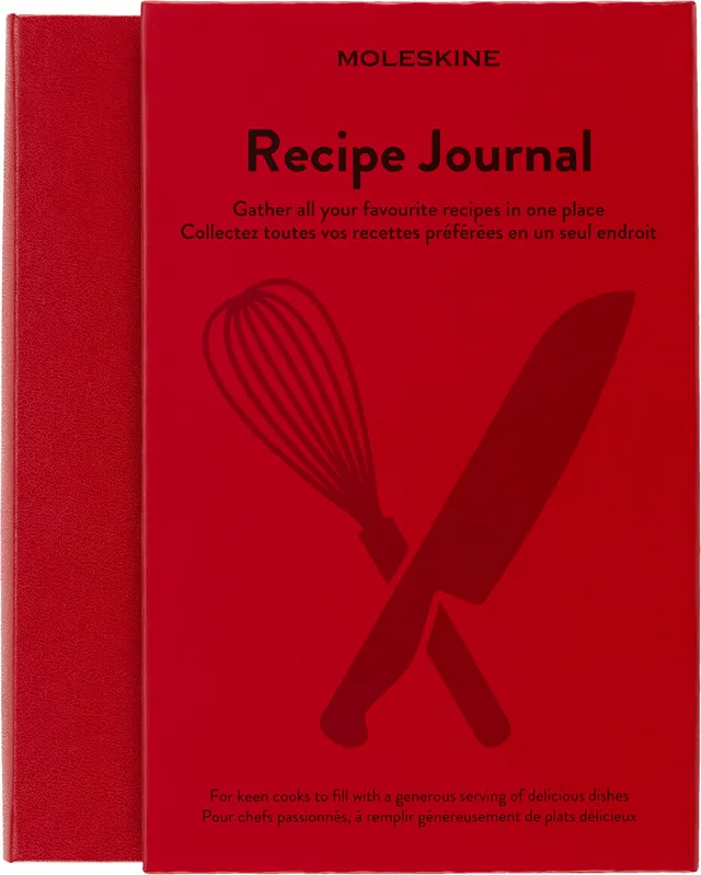 moleskine-recipe-journal-passion-large-13x21-cm-400-pagine-copertina-rigida image 1