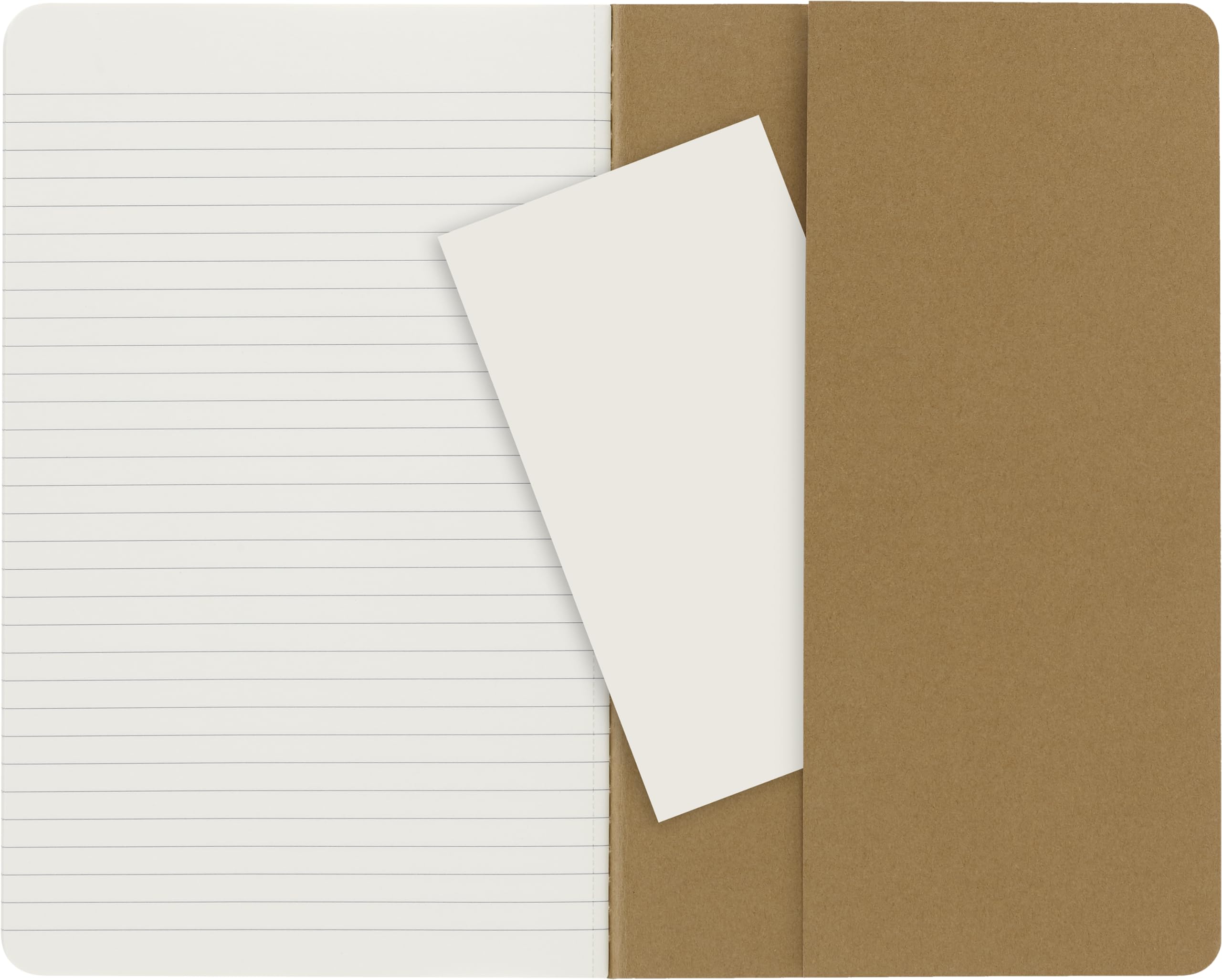 moleskine-cahier-journal-set-3-quaderni-a-righe-marrone-large-13x21-cm-80-pagine image 5