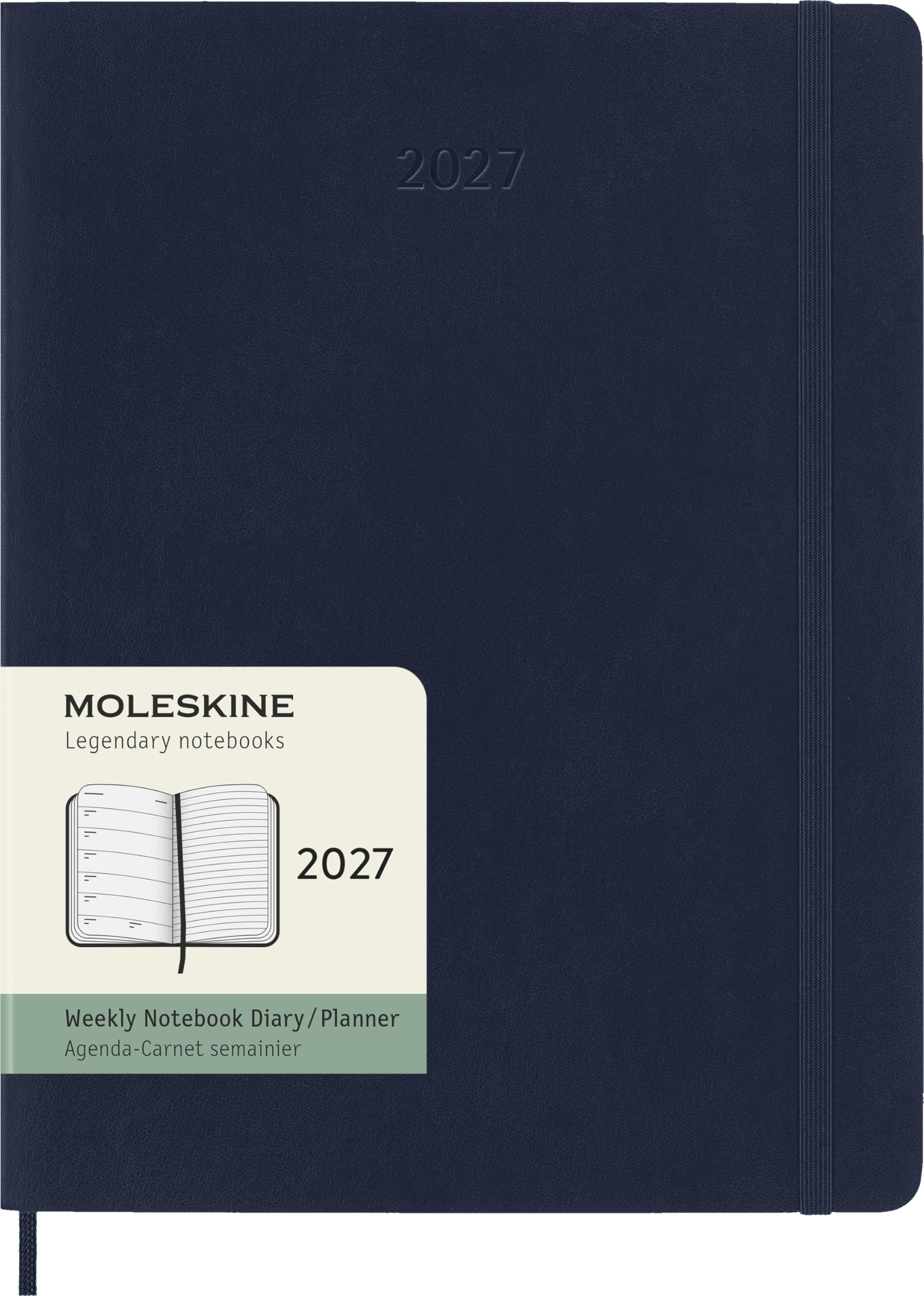 moleskine-agenda-settimanale-2027-xl-19x25-cm-blu-zaffiro-copertina-morbida image 7