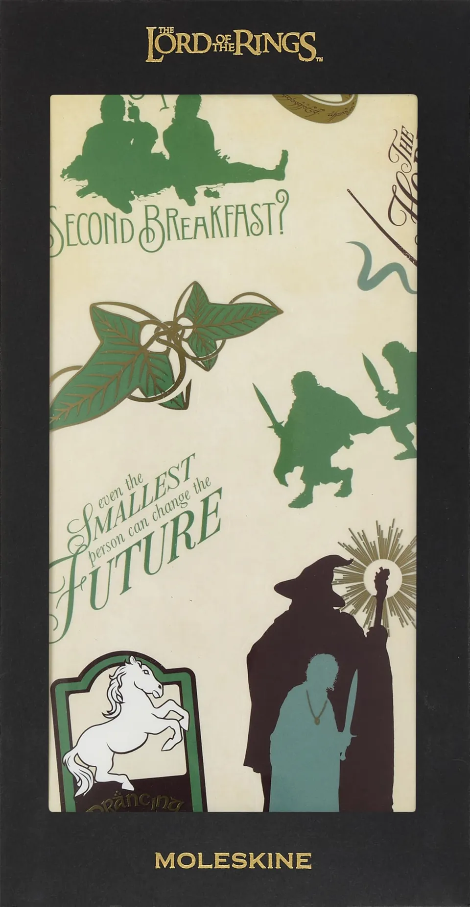 moleskine-set-3-fogli-adesivi-il-signore-degli-anelli-terra-di-mezzo-oro image 1