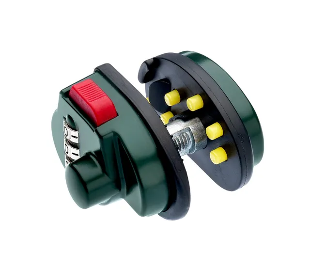 burg-w-chter-gun-lock-gl-345-blocco-di-sicurezza-in-acciaio-verde image 1