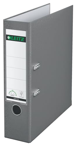 leitz-raccoglitore-con-meccanismo-a-leva-180-dorso-8-2-cm-grigio image 7