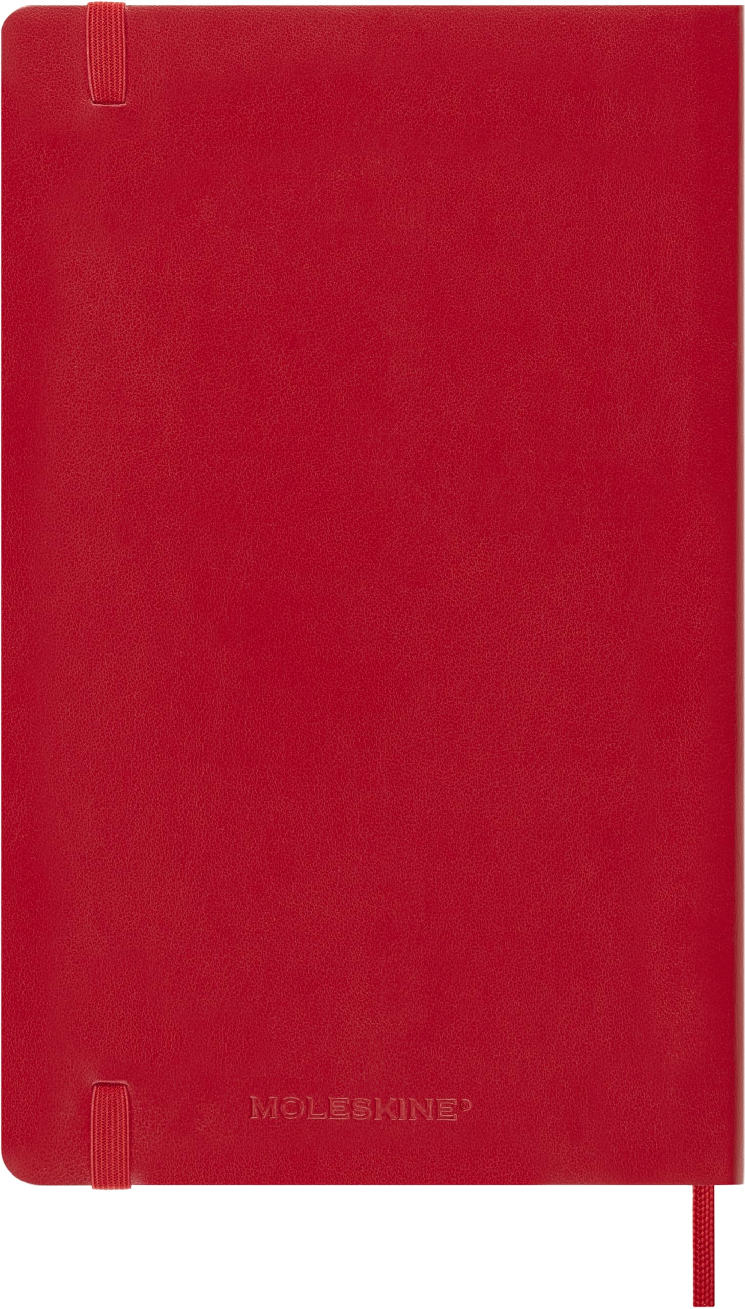 moleskine-agenda-settimanale-2027-large-13x21-cm-rosso-scarlatto-copertina-morbi image 6