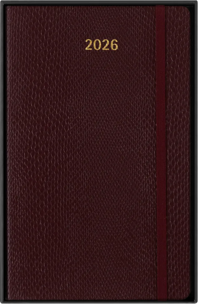 moleskine-weekly-planner-2026-precious-ethical-bordeaux-13x21-cm image 1