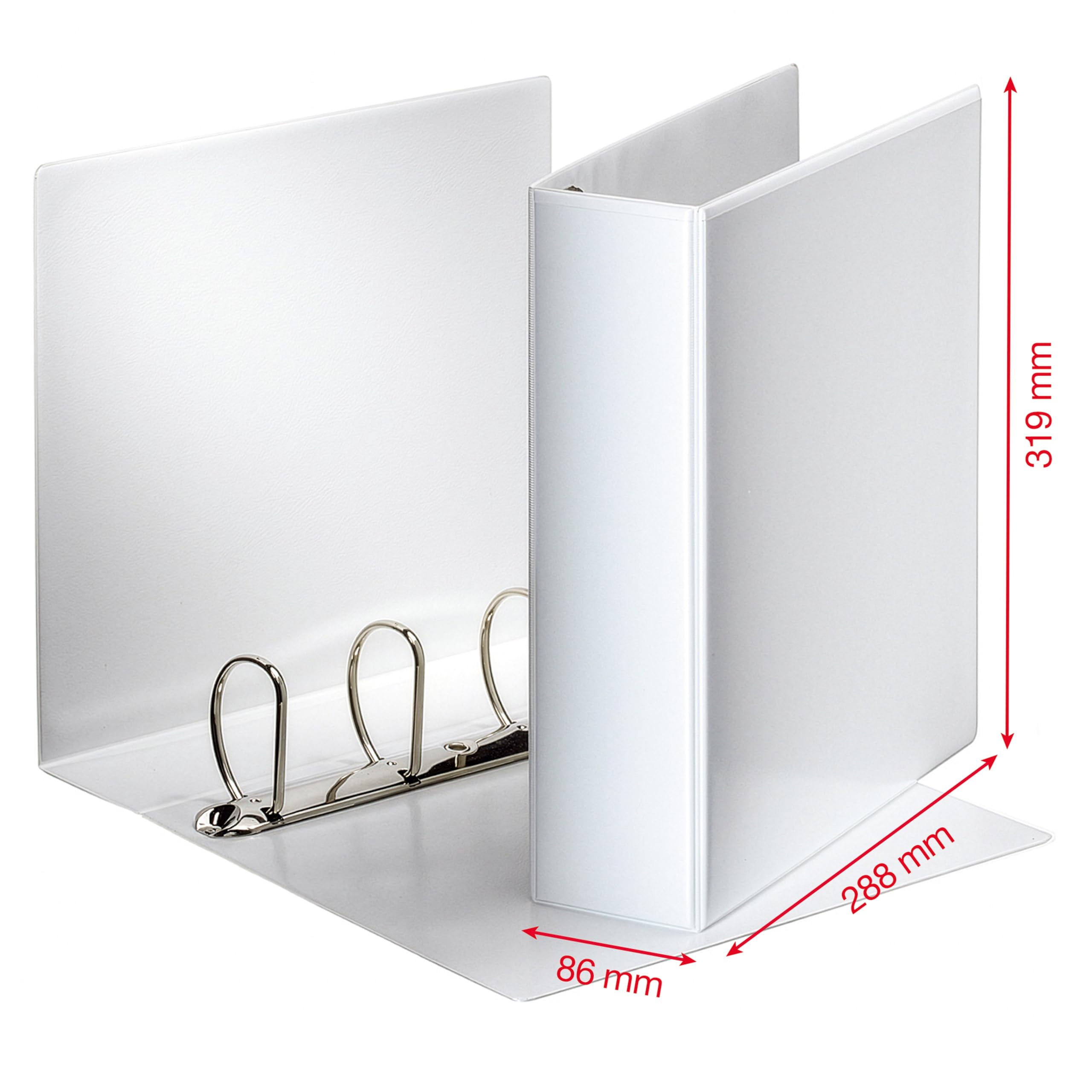 esselte-essentials-panorama-raccoglitore-4-anelli-d-a4-dorso-9-cm-bianco-49706 image 4