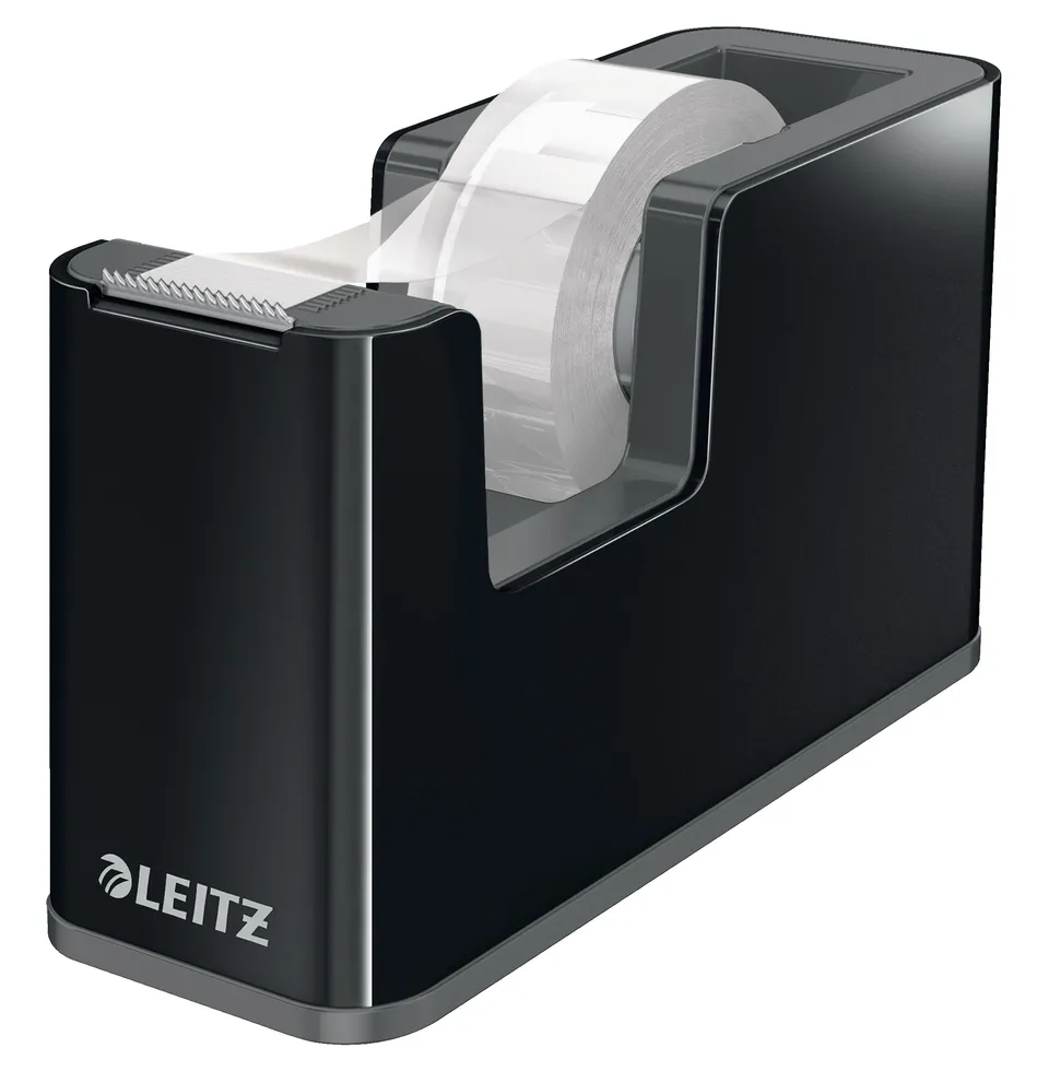 leitz-wow-dispenser-nastro-adesivo-dual-color-nero-con-rotolo-10-m image 1
