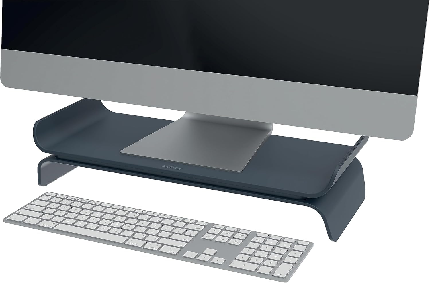 leitz-ergo-supporto-monitor-regolabile-2-altezze-grigio-velluto-65040089 image 6