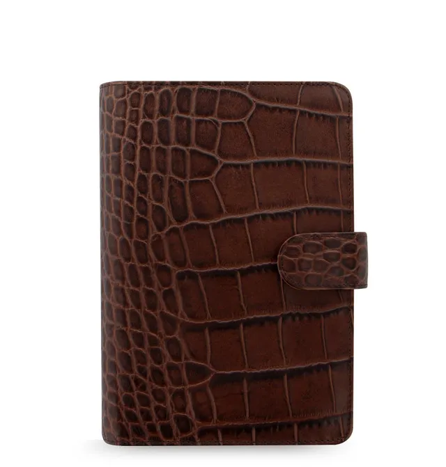 filofax-classic-croc-organiser-personal-in-vera-pelle image 1