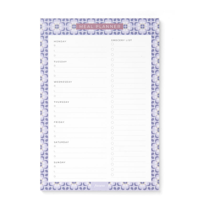 filofax-mediterranean-piano-pasti-magnetico-60-fogli-con-lista-spesa image 1