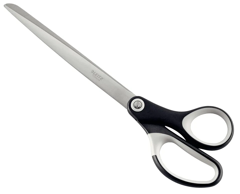 leitz-forbici-in-titanio-260-mm-nere-antimanomissione-54186095 image 1