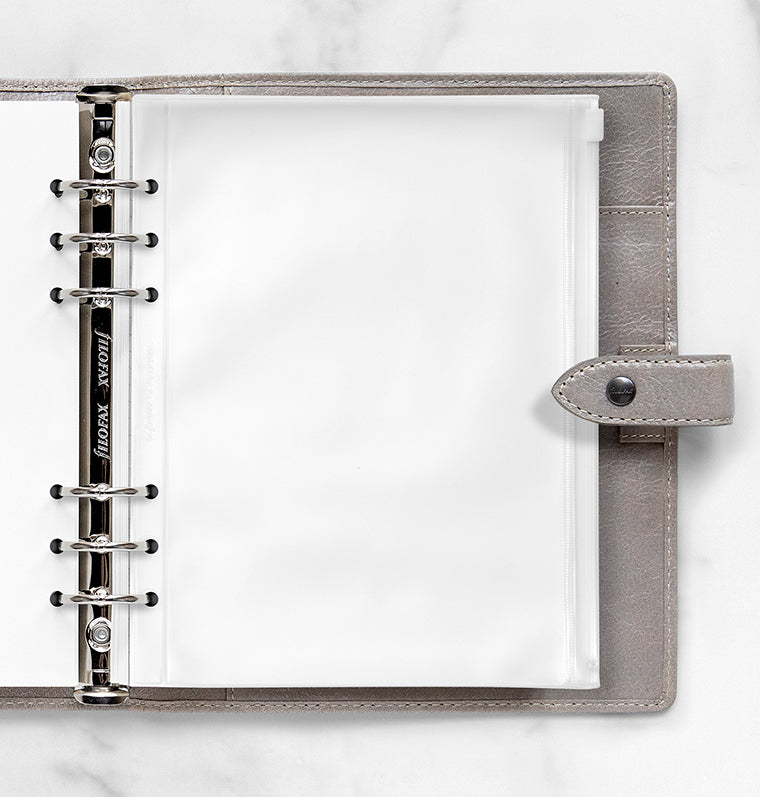 filofax-busta-trasparente-con-zip-a5 image 2