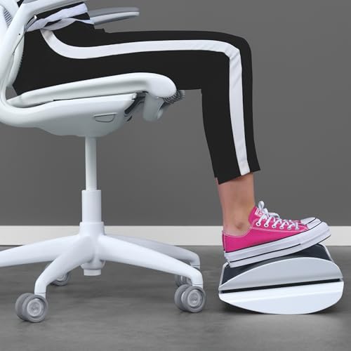 leitz-ergo-wow-poggiapiedi-ergonomico-regolabile-nero-bianco image 6
