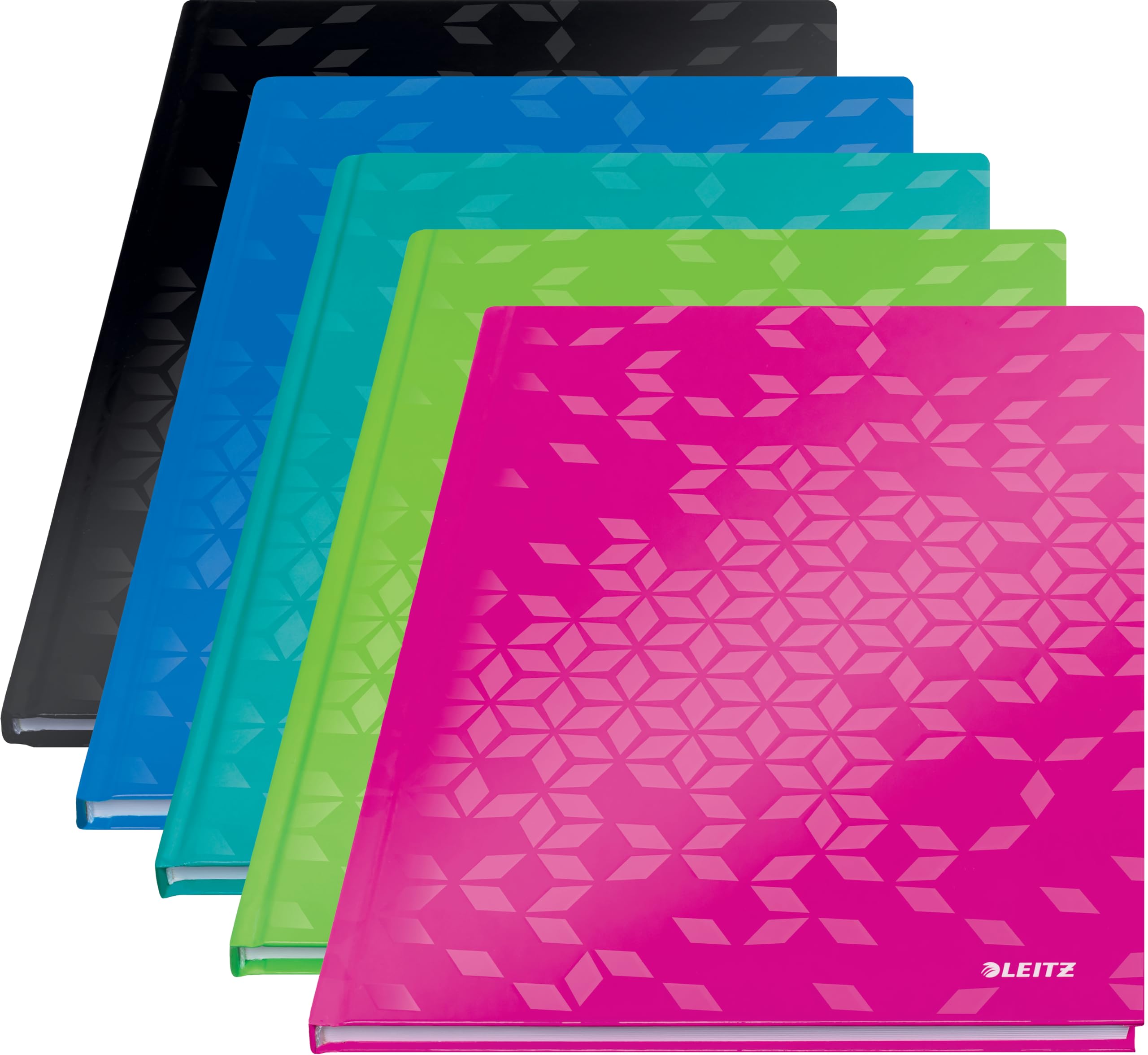 leitz-wow-quaderno-80-fogli-a-quadretti-a4-acqua-marina-metallizzato image 6