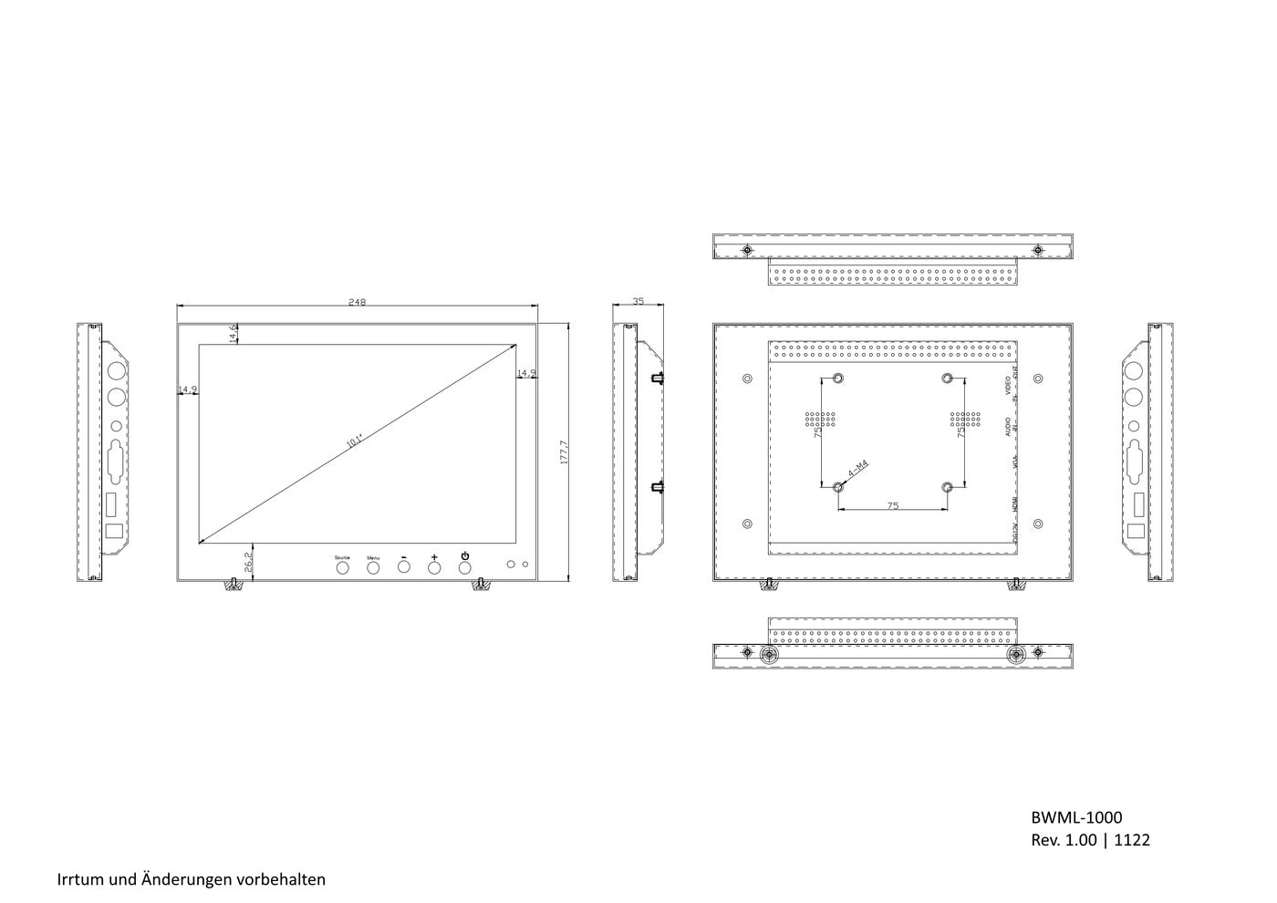 burg-w-chter-bwml-1000-monitor-10-full-hd-per-videosorveglianza image 5