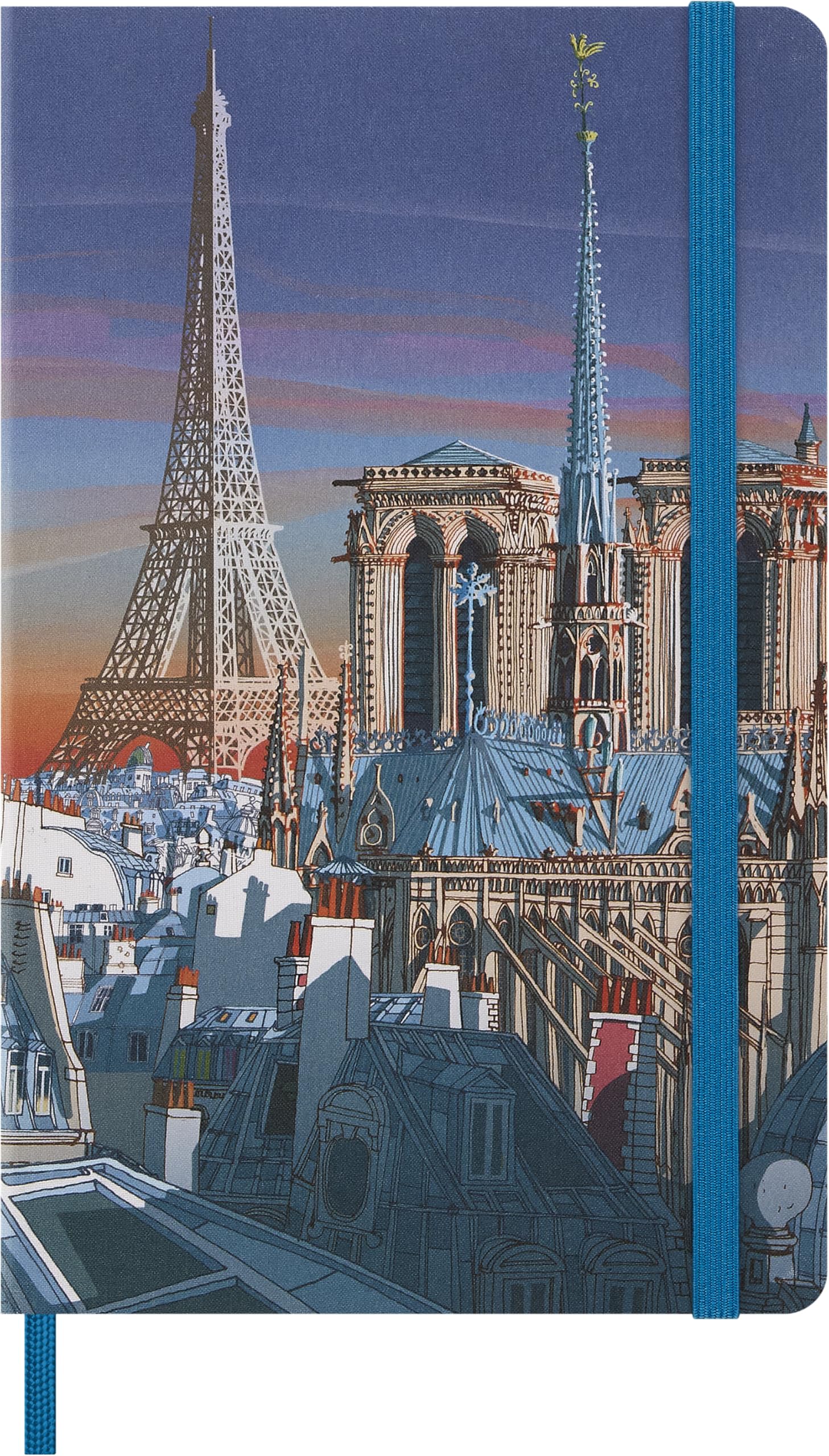 moleskine-taccuino-i-am-paris-a-righe-copertina-rigida-in-tela image 1