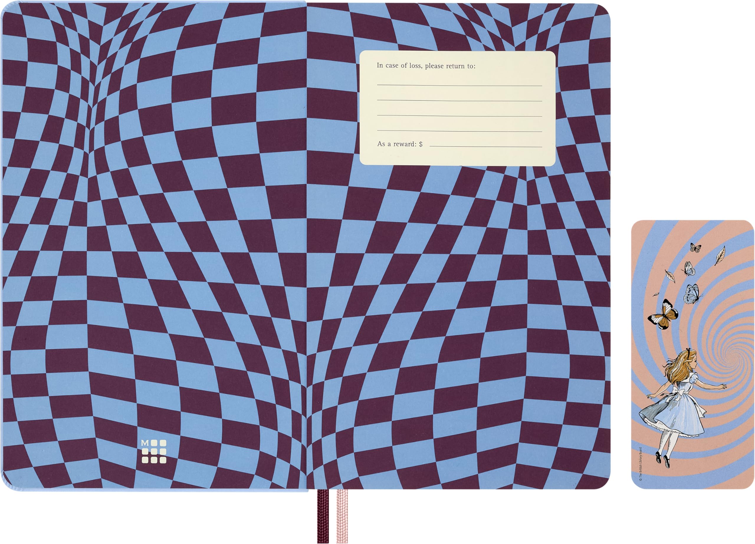 moleskine-alice-bianconiglio-agenda-giornaliera-2027-large-13x21-cm-rigida image 2