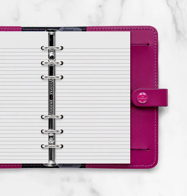 filofax-block-notes-a-righe-bianco-personal-50-fogli image 1