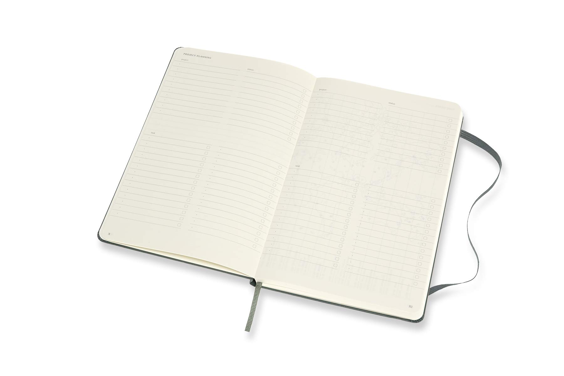 moleskine-pro-notebook-large-13x21-cm-verde-bosco-copertina-rigida image 5