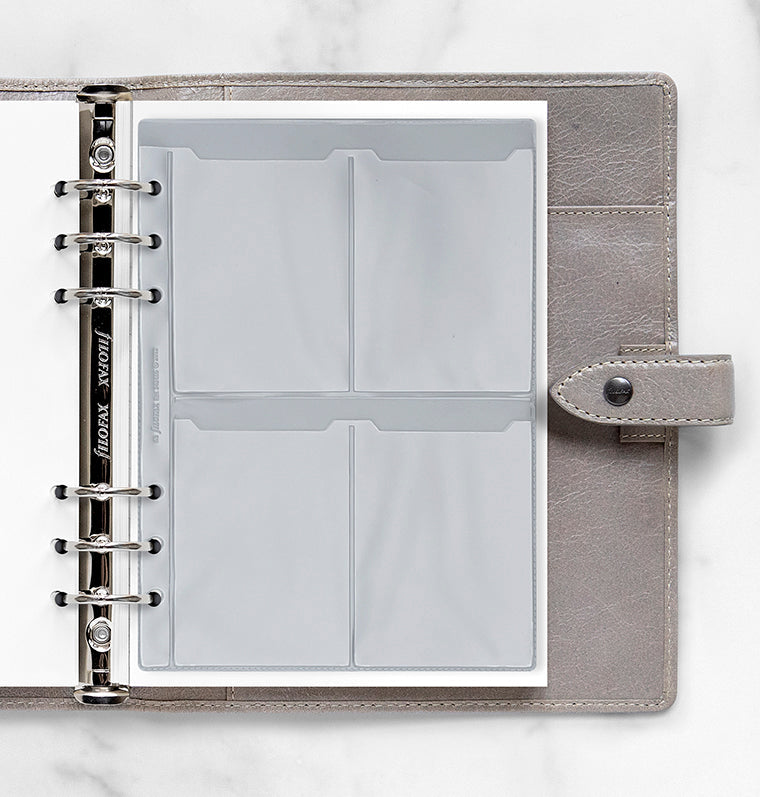 filofax-custodia-per-biglietti-da-visita-a5-per-organiser-e-clipbook image 2