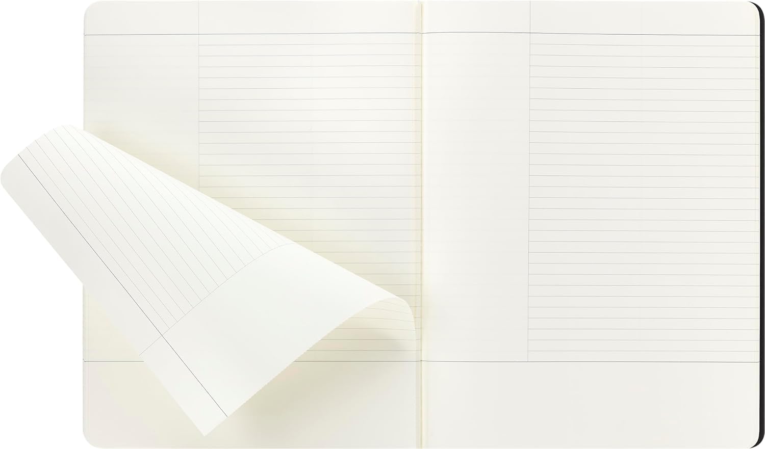 moleskine-subject-cahier-journal-set-2-quaderni-xl-19x25-cm-nero-rosso image 5