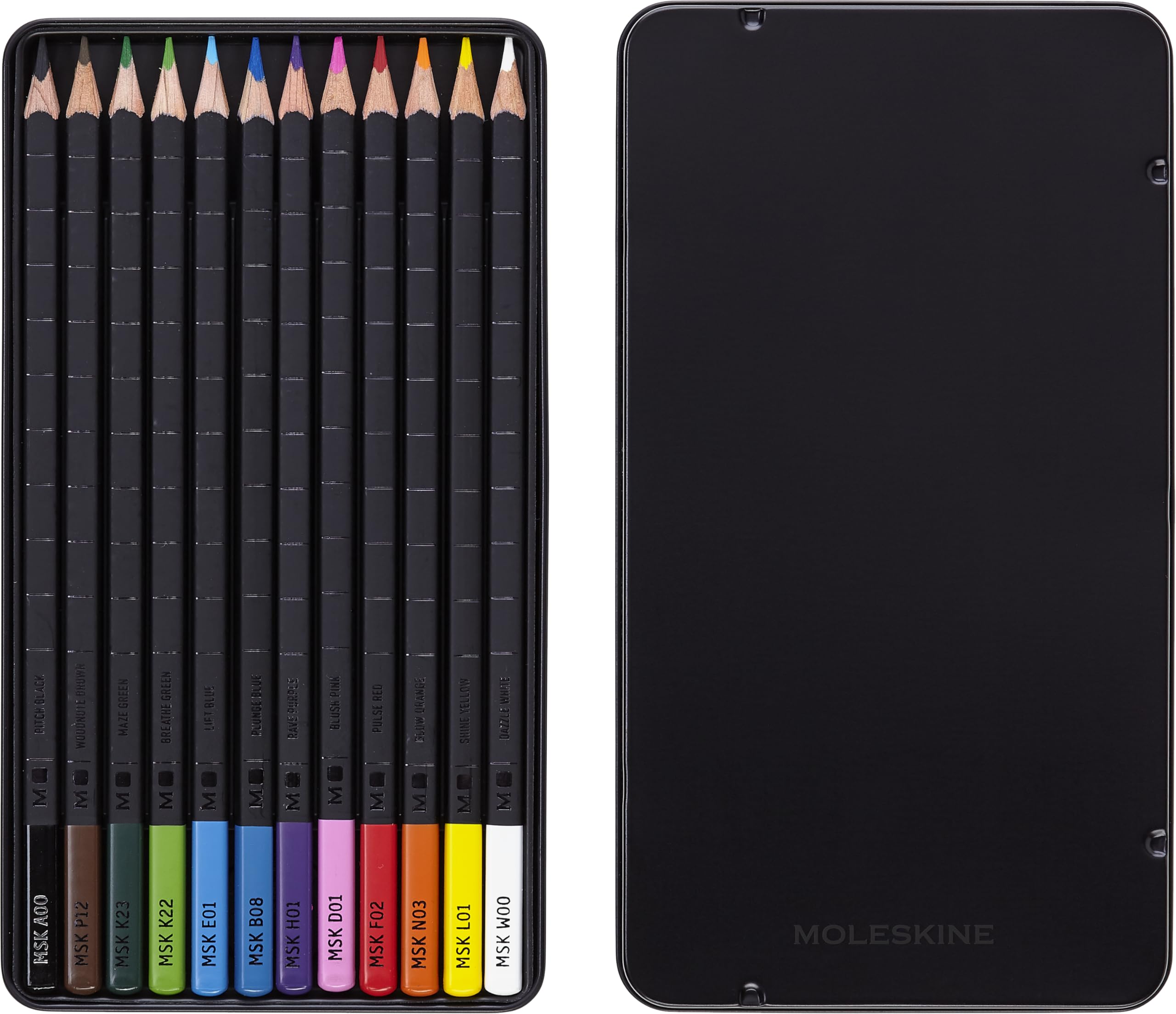 moleskine-naturally-smart-set-12-matite-a-pastello-mina-3-mm image 2