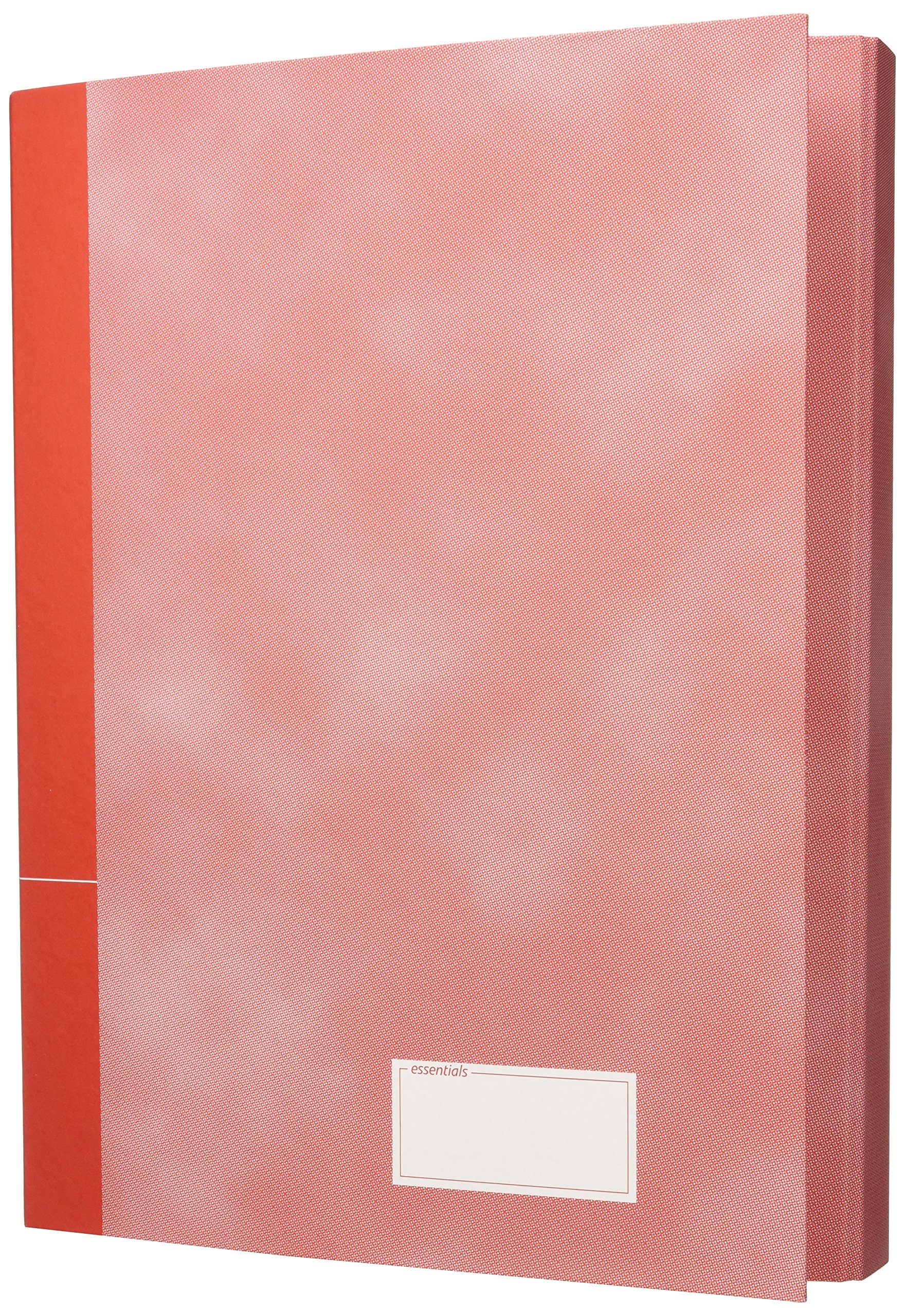 esselte-essentials-s65-e6-gruppo-6-raccoglitori-2-anelli-dorso-4-cm-rosso image 1