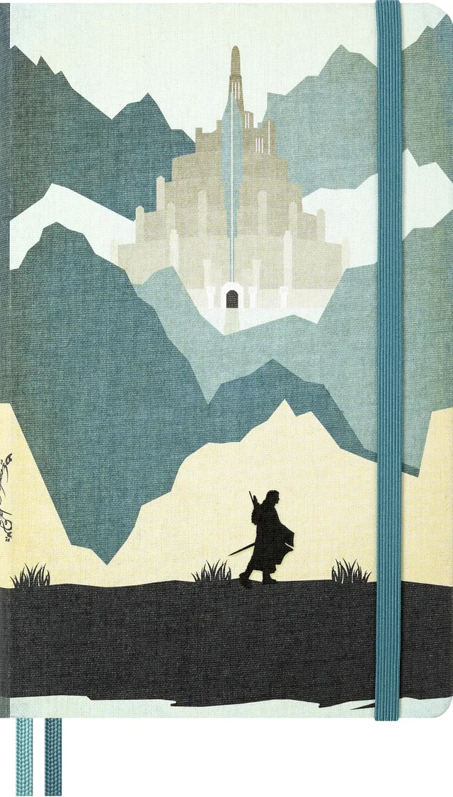 moleskine-taccuino-a-righe-il-signore-degli-anelli-aragorn-large-13-x-21-cm image 1