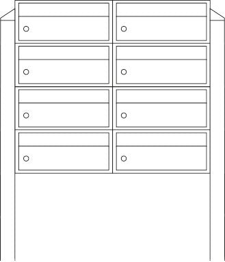 burg-w-chter-dual-front-ni-cassetta-postale-in-acciaio-inox-c4 image 4