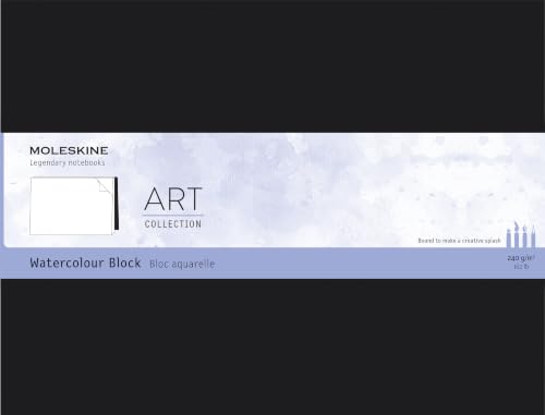 moleskine-blocco-disegno-acquerello-art-pagine-bianche-xl-19x25-cm-nero image 7