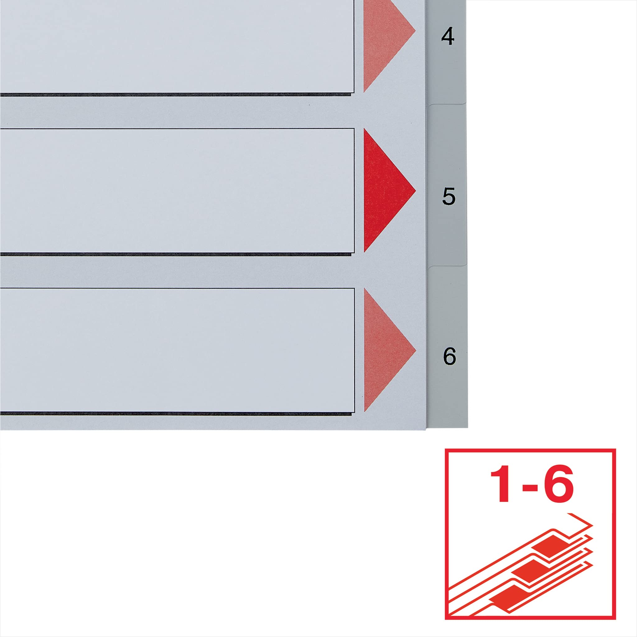 esselte-rubrica-ppl-numerica-1-6-formato-a4-100104-grigia image 5