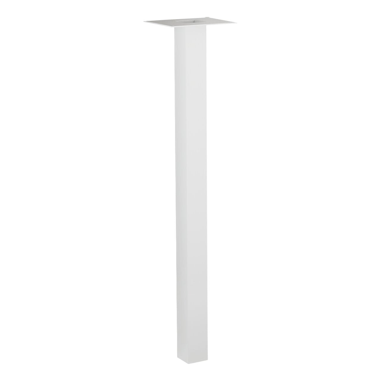 burg-w-chter-st-nder-est-1-supporto-in-acciaio-bianco-per-cassetta-postale image 2