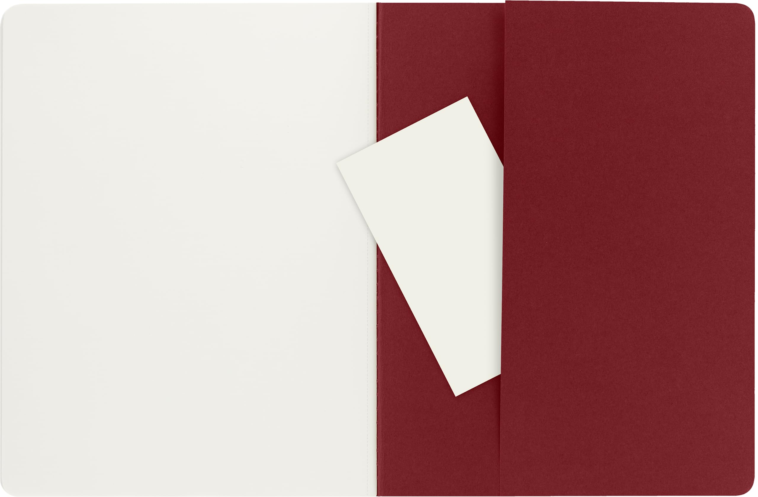 moleskine-cahier-journal-set-3-quaderni-xl-19x25-cm-pagine-bianche-rosso-mirtill image 5