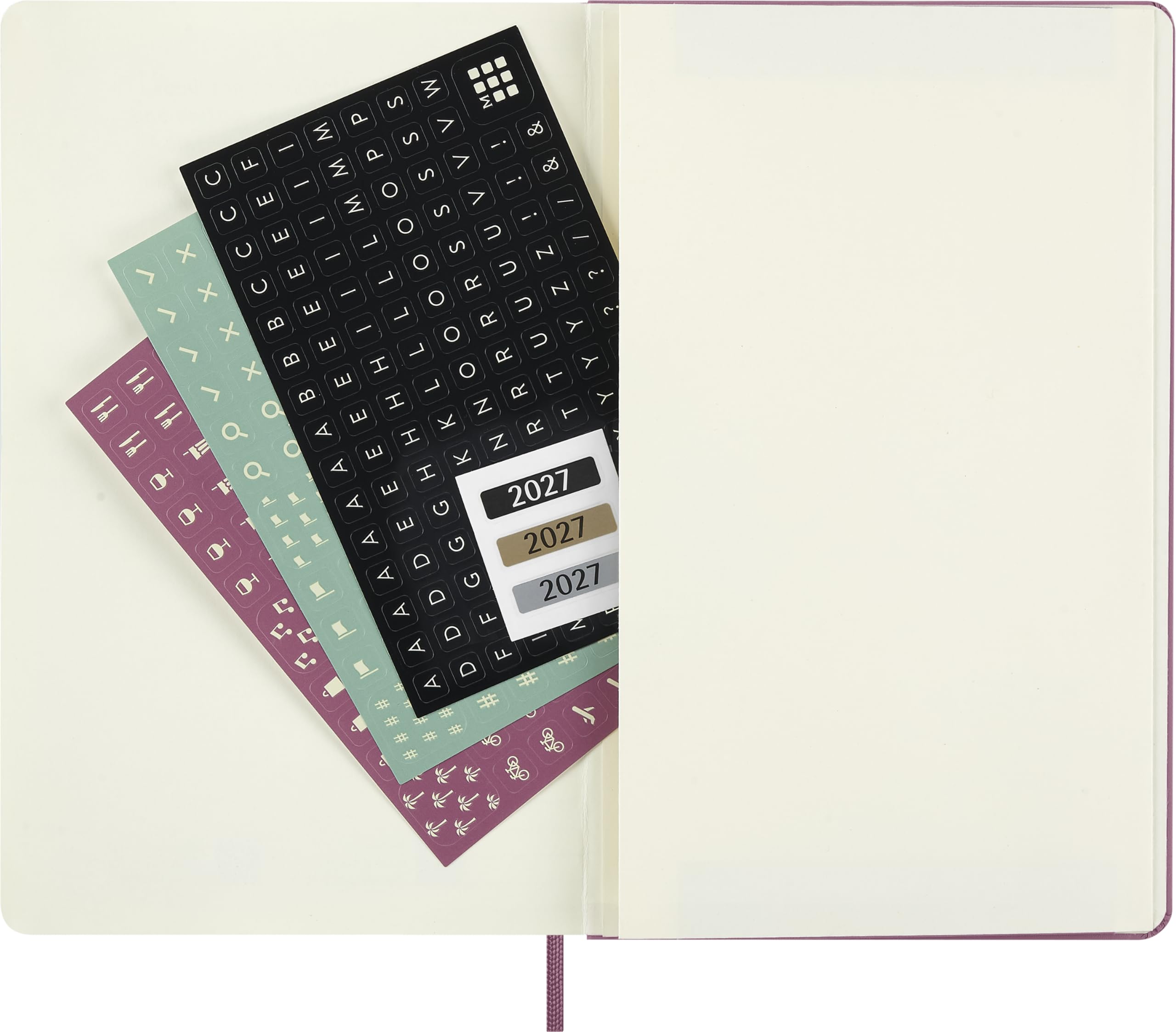 moleskine-agenda-giornaliera-2027-large-13x21-cm-rosa-majestic image 5