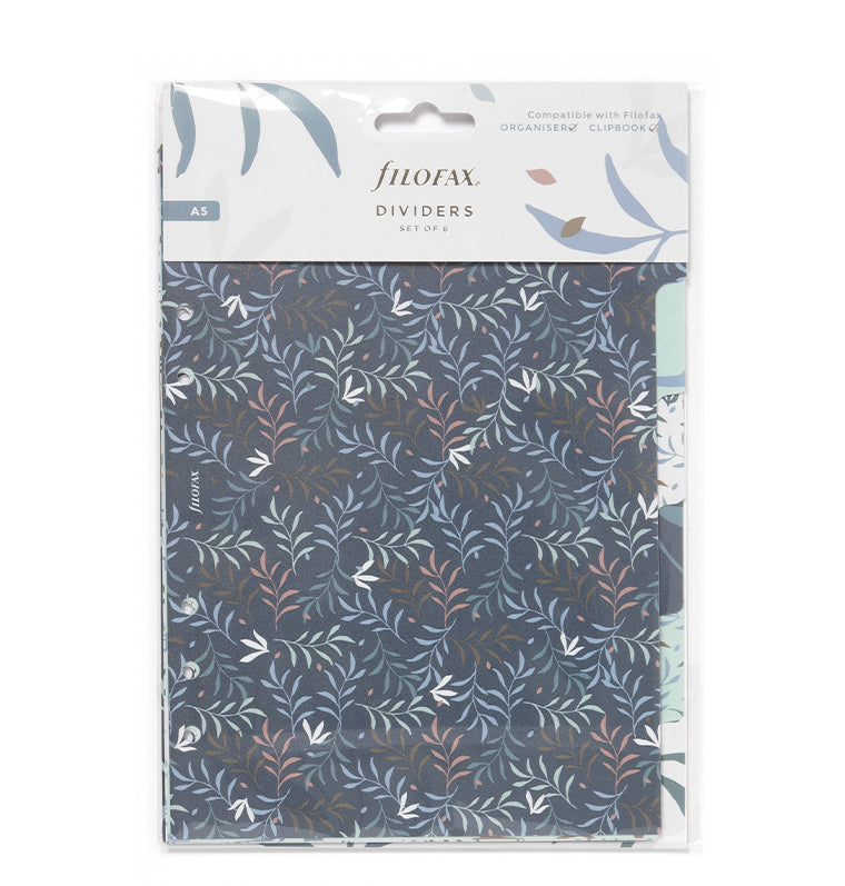 filofax-botanical-divisori-a5-4-pezzi image 2