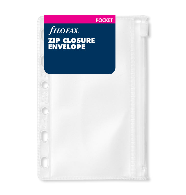 filofax-busta-trasparente-con-zip-pocket image 1