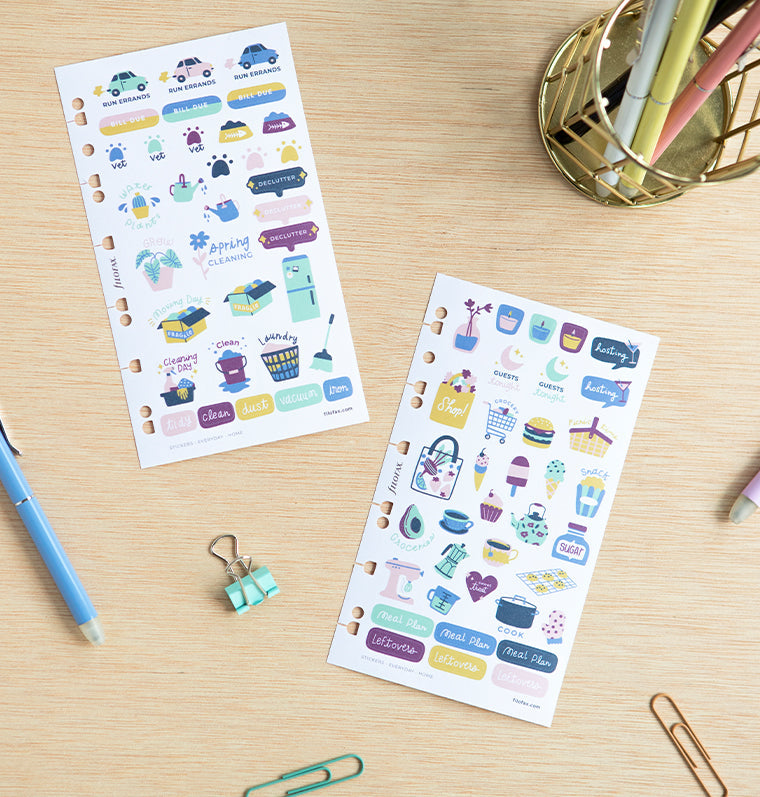 filofax-everyday-home-stickers-a5-personal image 7