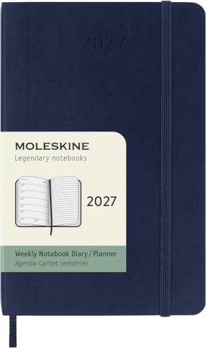 moleskine-agenda-settimanale-2027-pocket-9x14-cm-copertina-morbida-blu-zaffiro image 8