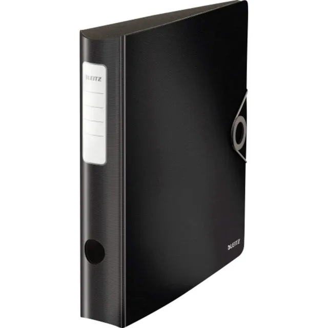 leitz-active-solid-raccoglitore-a-leva-180-a4-65-mm-nero-con-elastico image 1