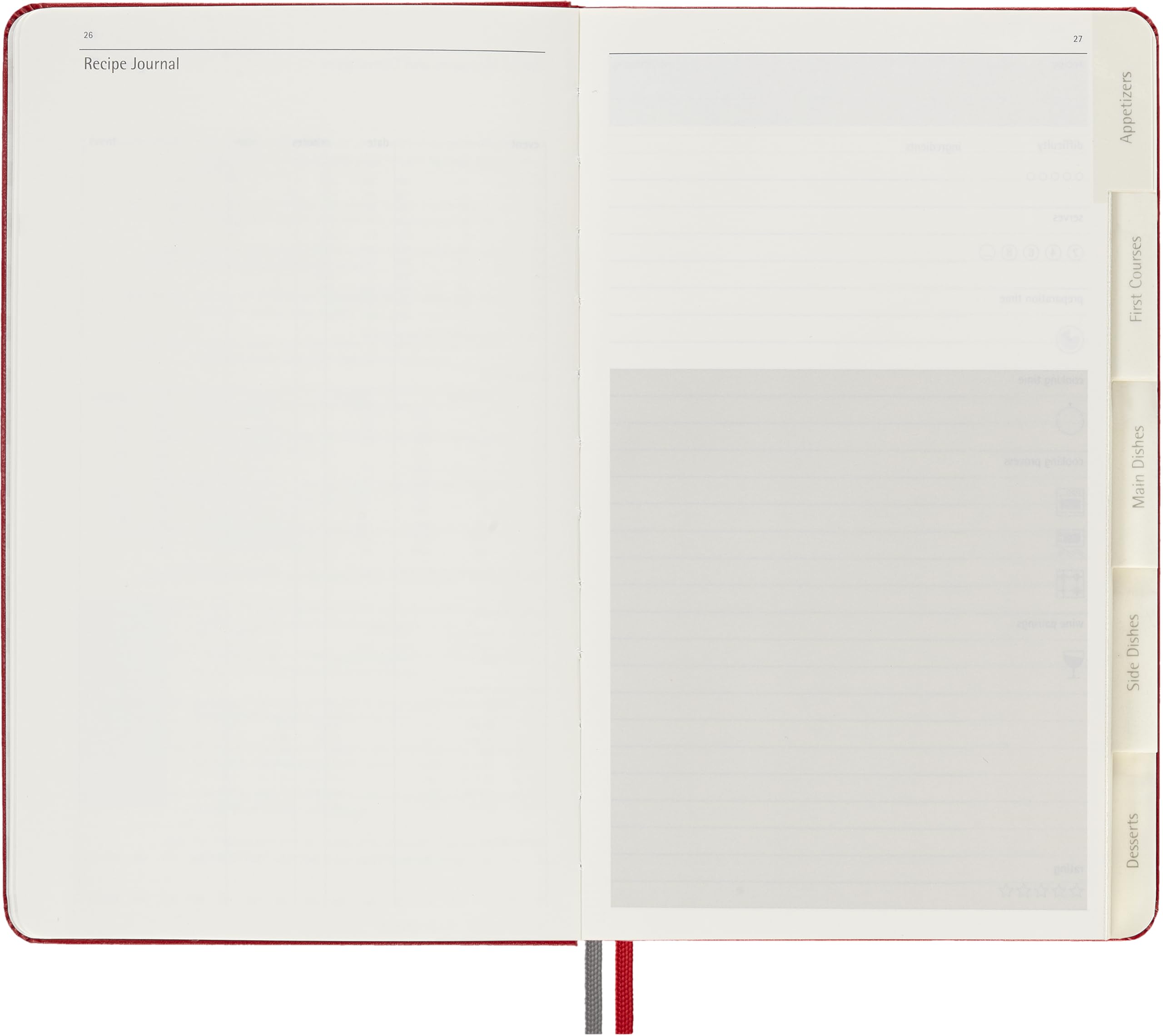 moleskine-recipe-journal-passion-large-13x21-cm-400-pagine-copertina-rigida image 7