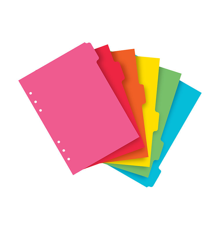 filofax-divisori-colorati-neutri-a5-6-tab image 4