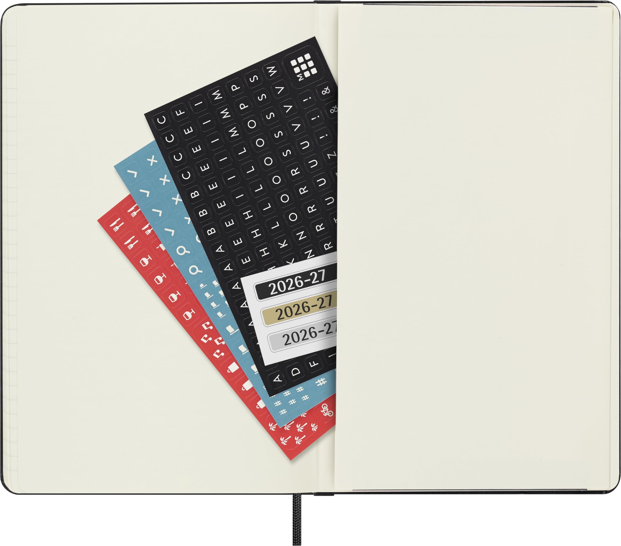 moleskine-agenda-giornaliera-18-mesi-2026-2027-large-13x21-cm-nera image 6
