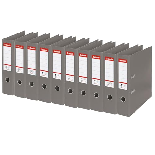 esselte-raccoglitore-a-leva-a4-grigio-500-fogli-pp-fsc image 6
