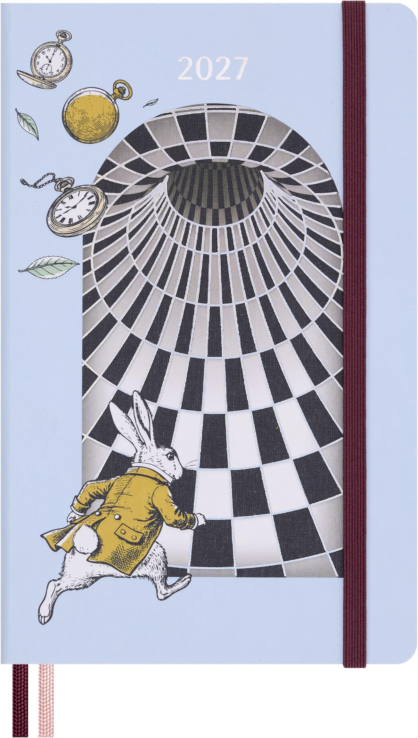 moleskine-alice-bianconiglio-agenda-giornaliera-2027-large-13x21-cm-rigida image 1