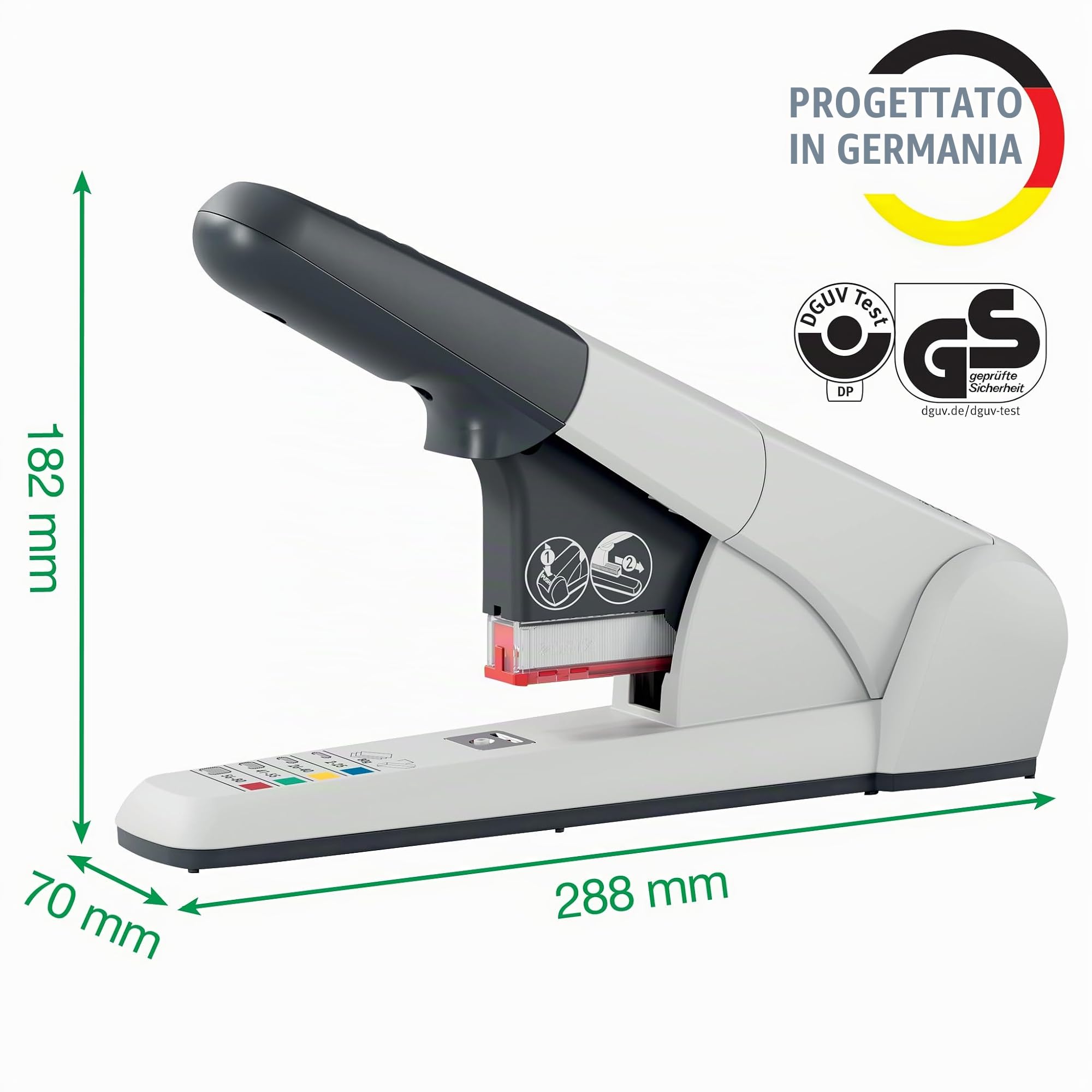 leitz-nexxt-cucitrice-da-ufficio-ad-alta-capacit-80-fogli-argento-55510084 image 2